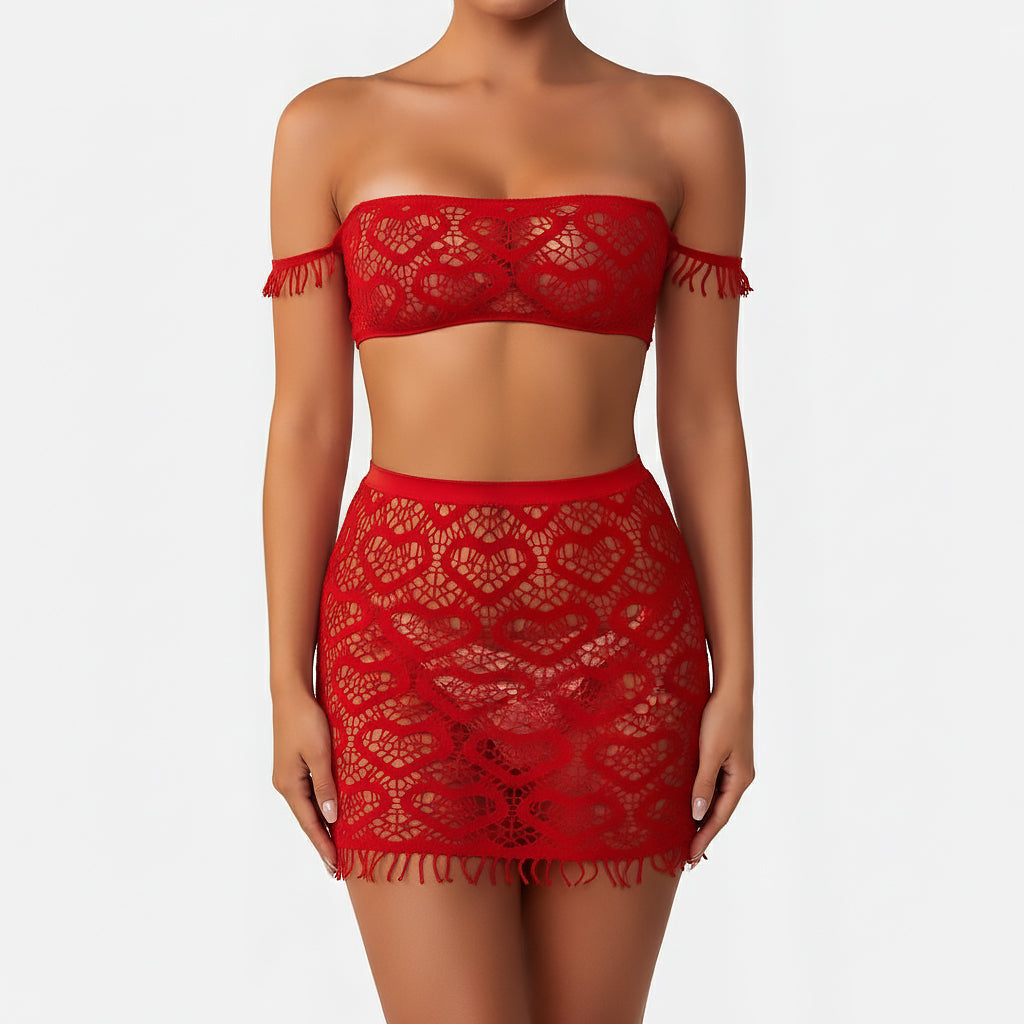 Enchanted Lace | Red