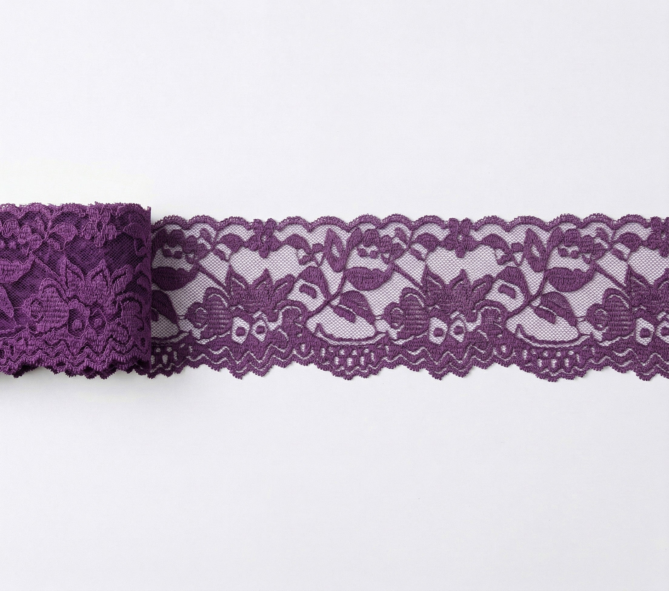 Floral Lace Eye Mask | Purple