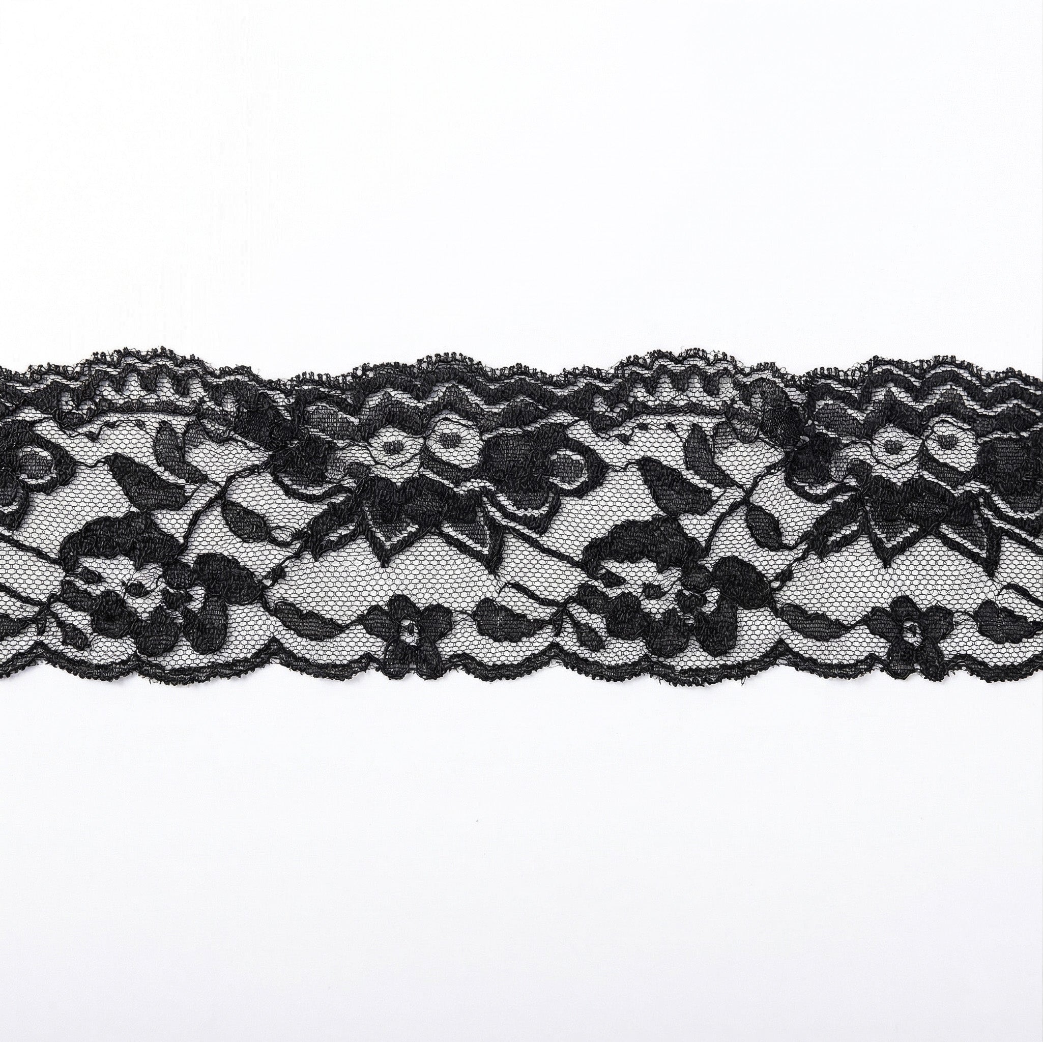 Floral Lace Eye Mask | Black