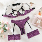 Midnight Desire Strappy Lace | Purple