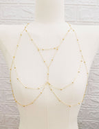 Elegant Layered Chest Chain | Gold / Silver