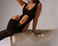 Temptation Cut-Out One-Piece | Black