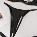 Seductive Tassel Harness | Black