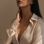 Elegant Layered Chest Chain | Gold / Silver